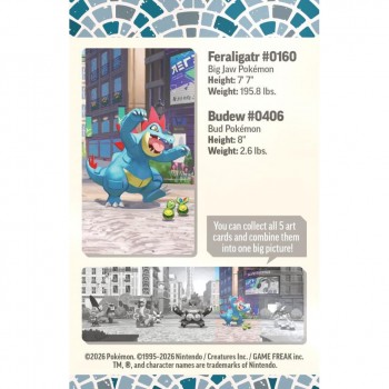 Pokemon TCG Lumiose City Mini Tin Feraligatr (anglų k.)